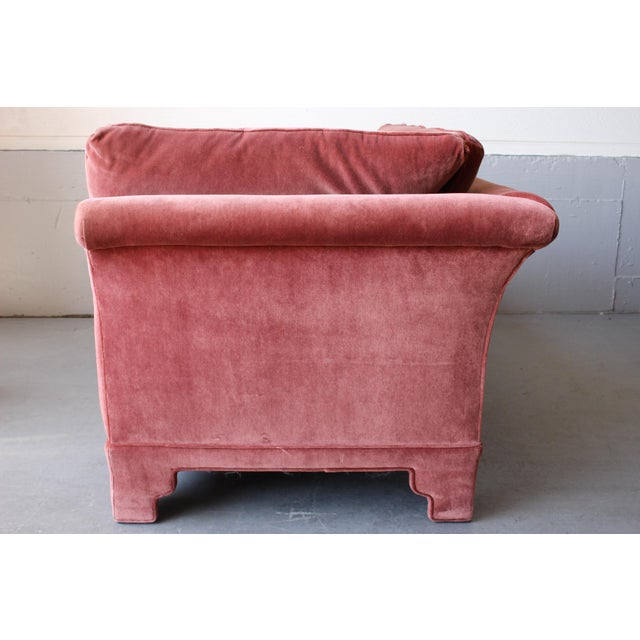 American of Martinsville Velvet Chaise Lounge Chairish