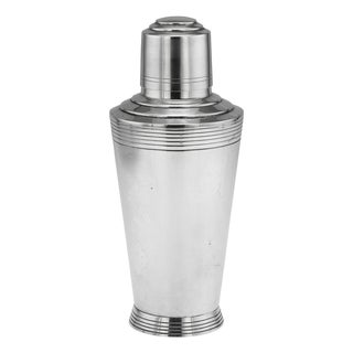20th Century English Silver Cocktail Shaker by Mappin & Webb, Sheffield, 1932 For Sale