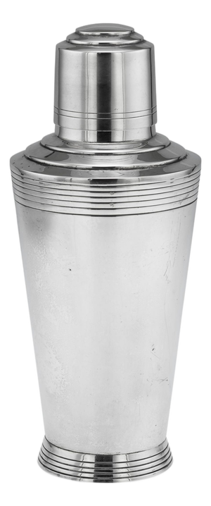 20th Century English Silver Cocktail Shaker by Mappin & Webb, Sheffield, 1932