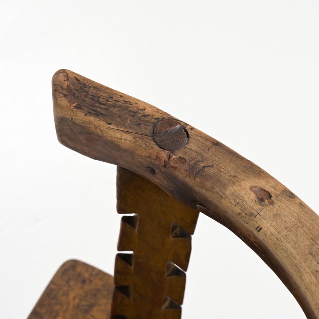 Folk Art Side Chair For Sale - Image 17 of 18