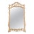 Italian Carved Twig Branch Faux Bois Wall Mirror For Sale