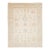 12x15 Serene Ivory & Pastel Modern Oushak Style Handmade Wool Rug For Sale