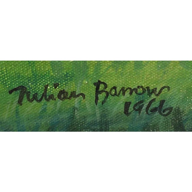 Art Sz: 11 1/2"H x 15 3/4"W Frame Sz: 17"H x 20 3/4"W 1966 Provenance: The Estate of Mary S.B. Braga Virginia Artist Bio:...