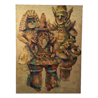 Takahashi Yoshikazu, Ikkai, 1981, Oil on Canvas For Sale