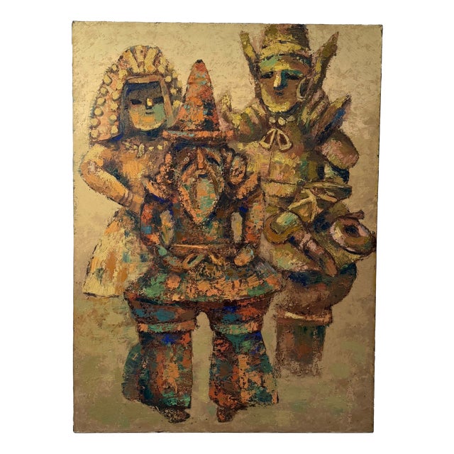 Takahashi Yoshikazu, Ikkai, 1981, Oil on Canvas For Sale