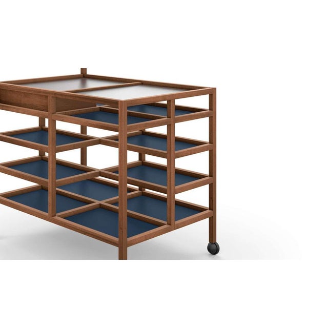 Serving Cart by Bodil Kjaer for Cassina For Sale - Image 9 of 16