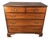 18th Century 5-Drawer Solid Mahogany Chest With Twisted Pulls For Sale
