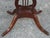 Brown Mid 20th Century Mersman Mahogany Oval Lyre Base Duncan Phyfe Occasion Table For Sale - Image 8 of 10