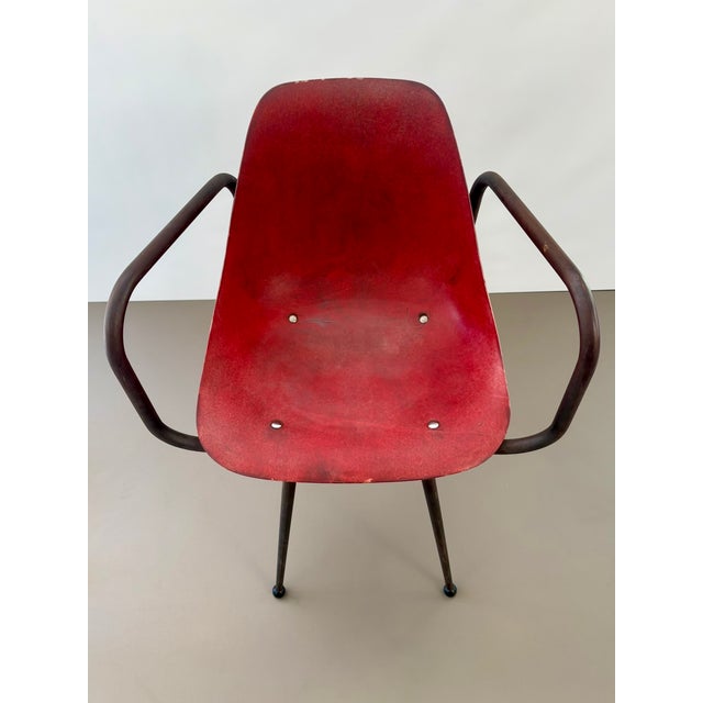 Plastic Ladybug Armchair by René Jean Caillette, 1950s For Sale - Image 7 of 9
