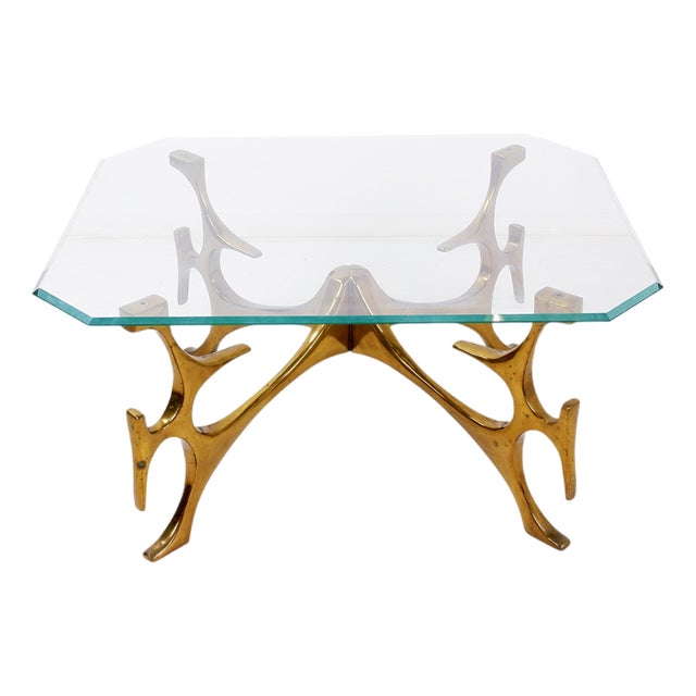 Sculptural Coffee Table in the style of Fred Brouard For Sale