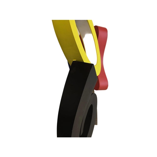 "Atlas Melody," 1994, a limited edition abstract metal sculpture by Brad Howe (American, b.1959), edition 5 of 20. Signed,...