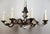 Art Deco Chandelier in Silvered Bronze, 1930s For Sale - Image 6 of 12