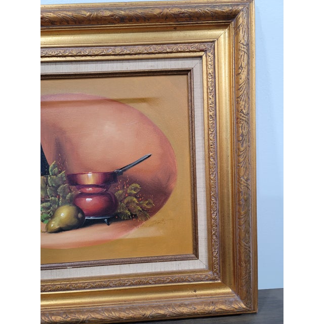 This vintage piece of art is exactly what you were looking for to add a touch of elegance to your home. The painting...