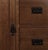 Wood Mission Style Solid Oak Chest of Drawers - Walnut (Aw) For Sale - Image 7 of 11