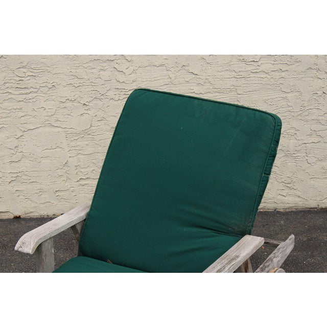 Gloster Gloster Pair of Teak Outdoor Patio Chaise Lounge Chairs For Sale - Image 4 of 18