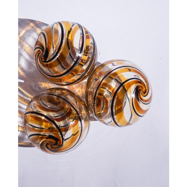 Christmas Ornaments in Murano Glass by Mariana Iskra for Ribes the Art of Glass, 2004, Set of 6 For Sale - Image 3 of 7