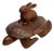 1970s Ooak Wood Sea Turtle/Rabbit/Emerald/Lapis Box For Sale