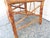 Pair of Chinese Chinoiserie Style Burnt Bamboo Armchairs For Sale - Image 15 of 17