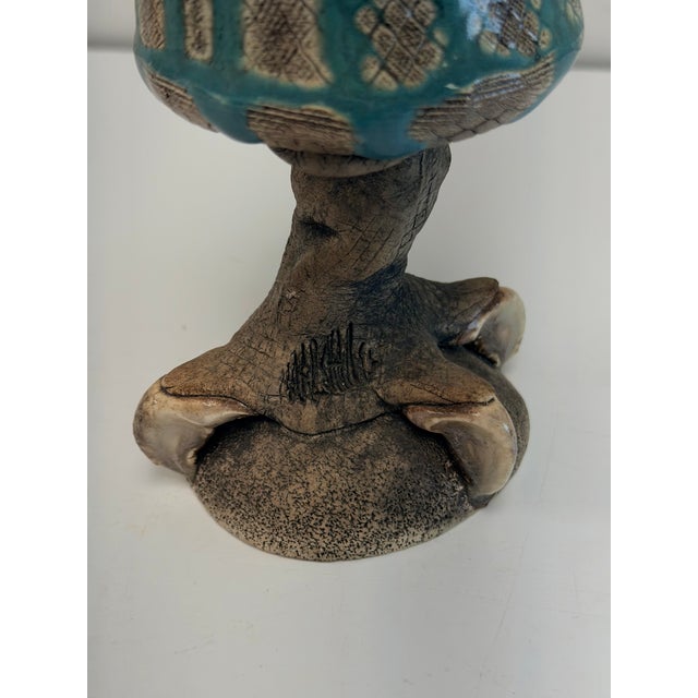 Vintage Richard Marshall Talon Pottery Goblet For Sale - Image 4 of 8