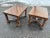 Late 20th Century Drexel GuildHall Pair of Walnut Rectangular Tables, Modern Style For Sale - Image 9 of 12