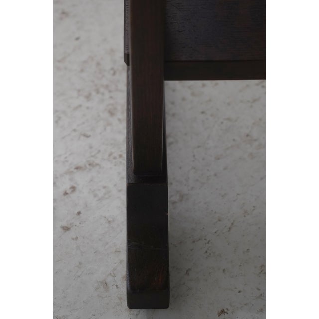 Stickley Small Mission Oak Dropleaf Occasional Table For Sale - Image 10 of 18