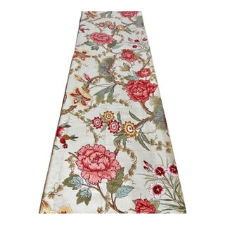 Vintage Robert Allen @ Home Designer Asian Travels "Katakira Mimosa" Fabric - 3 1/3 Yards For Sale