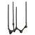 Omnia Vanitas Vanité 22 Candelabra in Patinated Cast Bronze by William Guillon For Sale - Image 11 of 11