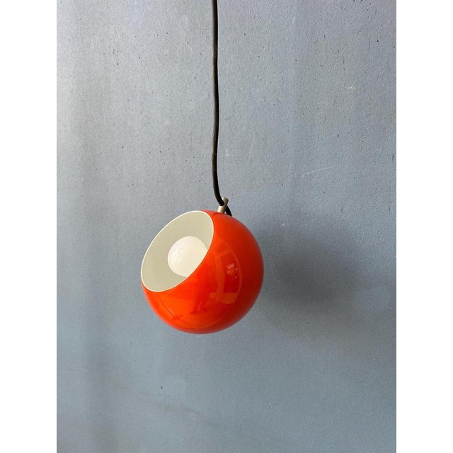 Small Red Adjustable Eyeball Pendant Lamp from Artimeta For Sale - Image 6 of 11