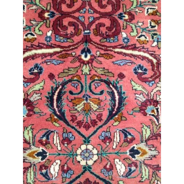 Wool pile genuine hand made very fine Persian Lillihan-