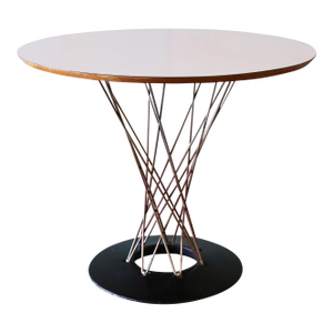 1960s Isamu Noguchi (Attr.) for Knoll 36" Cyclone Table Mid Century Modern