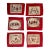 1880s Storybook Bandana Quilt Squares - Collection of Six For Sale
