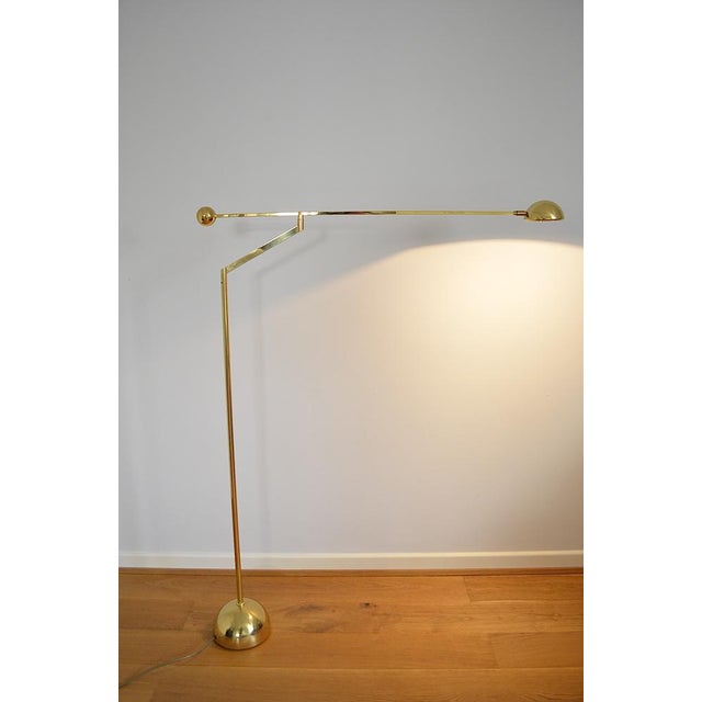 Brass Balance Reading Light from Sölken, 1980s For Sale - Image 10 of 17