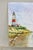 Modern Late 20th Century Dom Dominic Mingolla Enamel on Copper Painting Red Lighthouse Shoreline For Sale - Image 3 of 9
