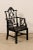 Vintage Chippendale Style Cane Seat Chairs - A Pair For Sale In Atlanta - Image 6 of 13