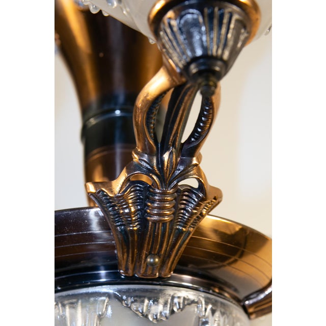 Art Deco Lamp from Ezan, France, 1930s For Sale - Image 9 of 15