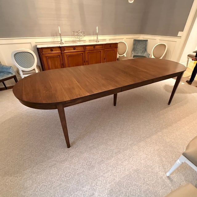 Lancaster Iron and Wood Lincoln Extension Table For Sale - Image 10 of 13