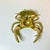 Brass 1960s Vintage Costal Hollywood Regency Boho Chic Brass Crab Box. For Sale - Image 8 of 9