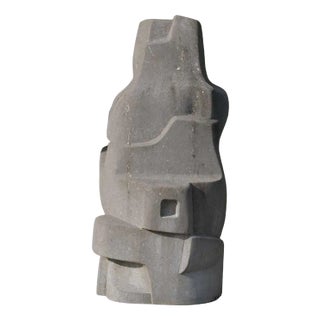 Jan Keustermans, Abstract Sculpture, Belgian Blue Stone For Sale
