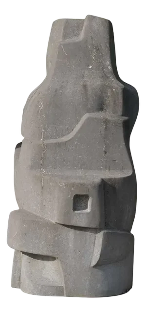 Jan Keustermans, Abstract Sculpture, Belgian Blue Stone