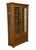 Contemporary Rare Robert Sonneman for Stanley Furniture Urban Primitive Collection Mission Style 45" Curio Display Cabinet 178-11-11 For Sale - Image 3 of 12