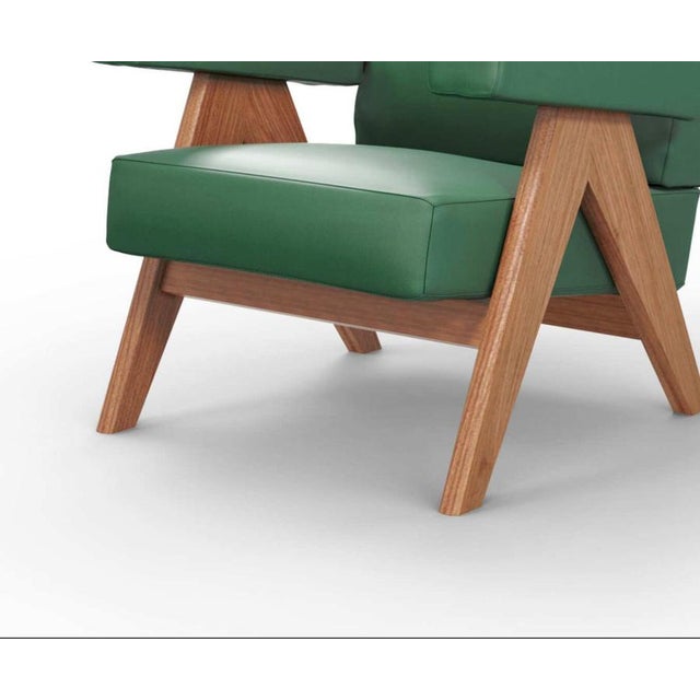 Capitol Complex Armchair after Pierre Jeanneret from Cassina For Sale - Image 9 of 12