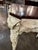 Vintage French Louis XV Rococo Style Carved & Painted Console Accent Table For Sale - Image 10 of 11
