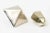 Vintage Two Brass and Nickel Sculptural Objects or Paperweights, 1960's For Sale - Image 10 of 12