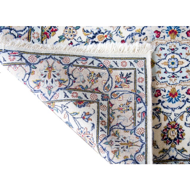 Persian Mid-20th Century Persian Kashan Runner For Sale - Image 3 of 14