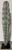 Orenzo metal sculpture from Marrakesh. Very realistic finishes on black base. Approximately 62" tall and 12" wide. Black...
