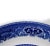 Chinoiserie Willow Ware Royal Blue & White Plate For Sale - Image 3 of 4