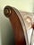 Traditional Vintage Henredon Queen Sleigh Bed Frame - Solid Wood Dark Mahogany For Sale - Image 3 of 7