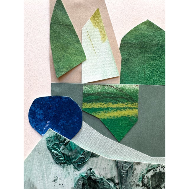 "Little Miss Sunshine" Original Framed Collage on Paper by Zac Woodiel For Sale In Little Rock - Image 6 of 12