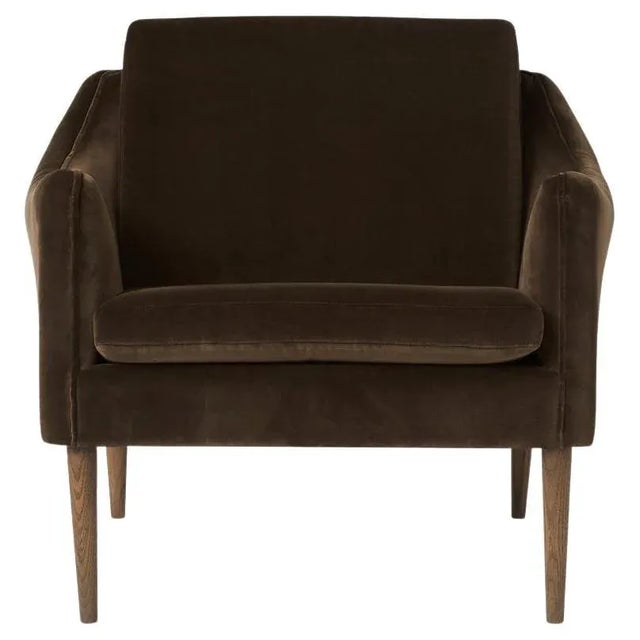 Mr. Olsen Lounge Chair in Smoked Oak by Warm Nordic For Sale - Image 13 of 13