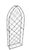 Mid-Century Modern Mid 20th Century Mid Century Modern Cathedral Form Wire Wine Rack For Sale - Image 3 of 13
